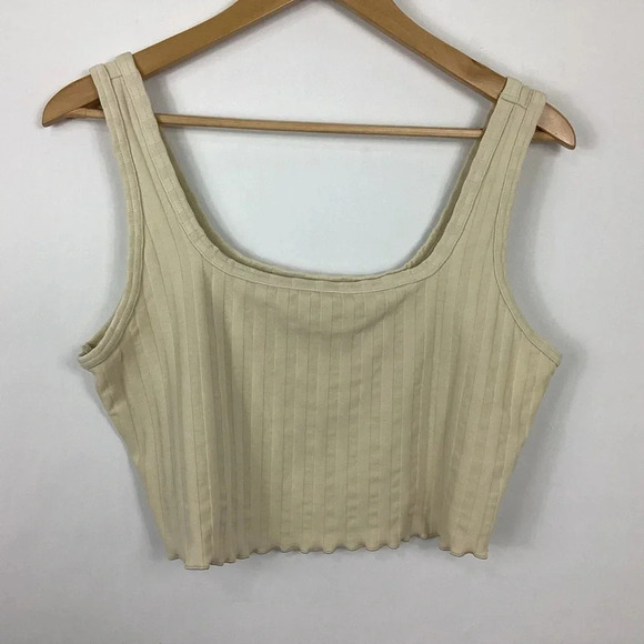 aerie Tops - OFFLINE By Aerie OG Groove Crop Top Tank Top Size Large